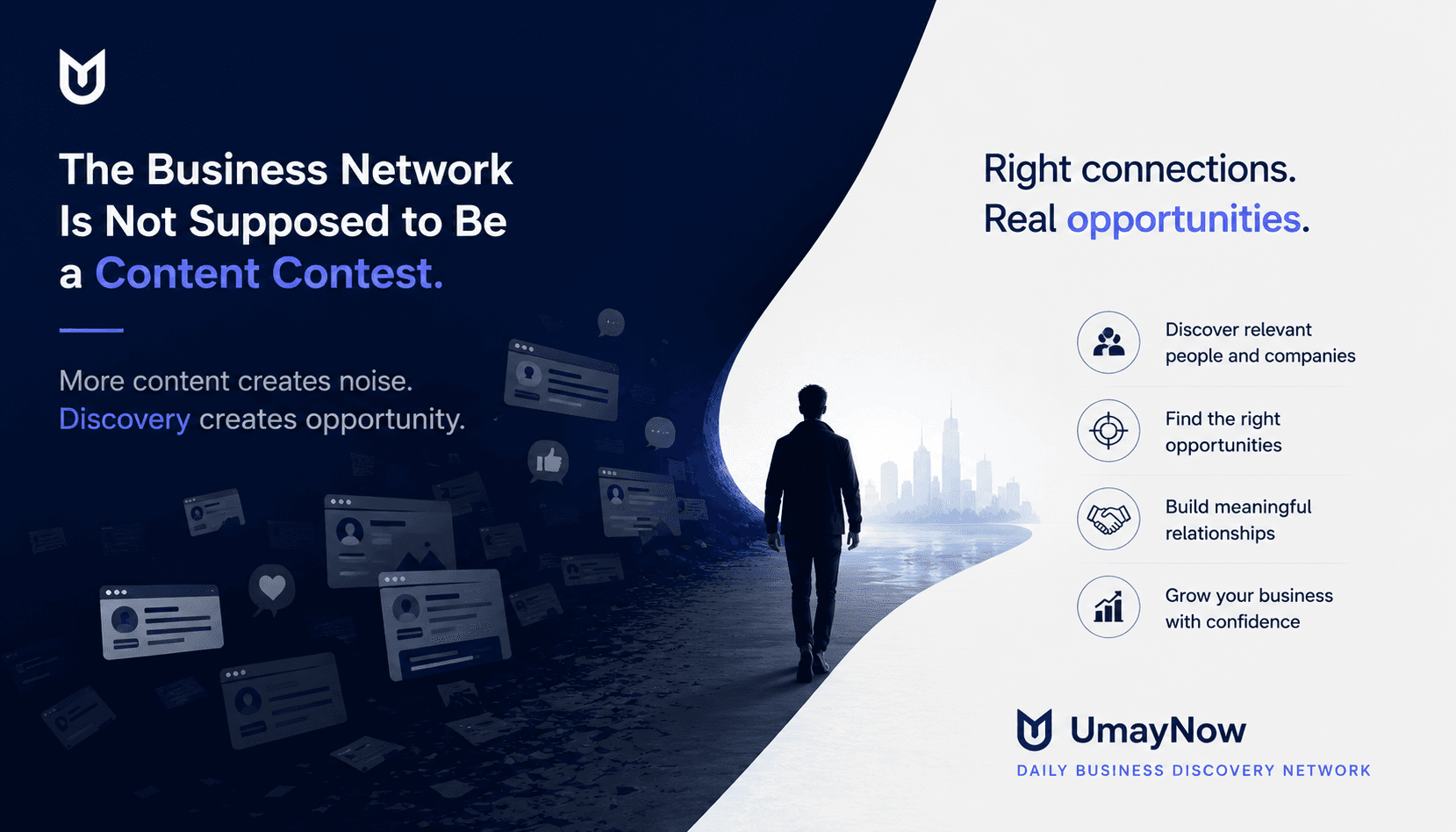 The Business Network Is Not Supposed to Be a Content Contest